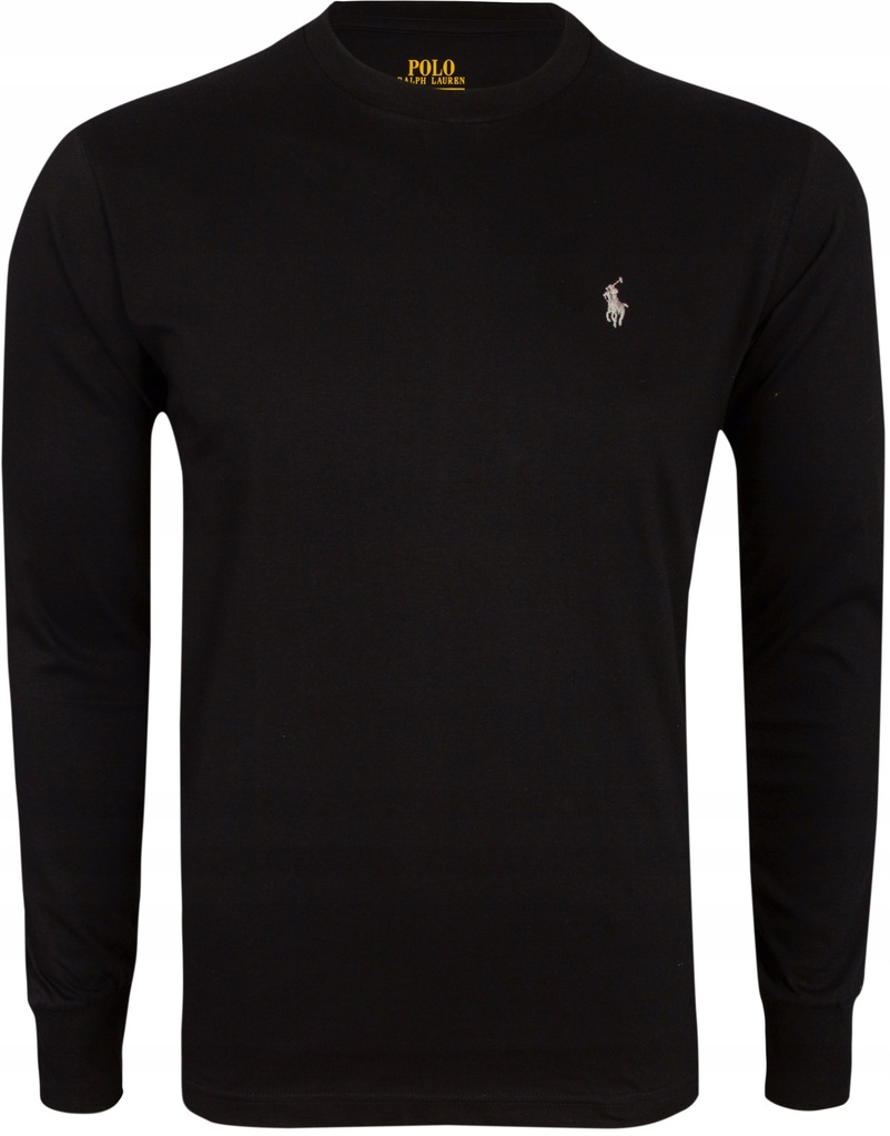 RALPH LAUREN LONGSLEEVE DŁUGI RĘKAW CZARNY S