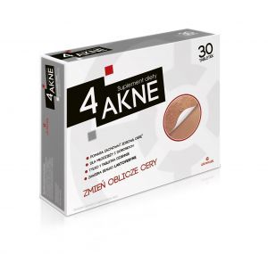 4akne 30 Tabletek Trądzik Tłusta Skóra