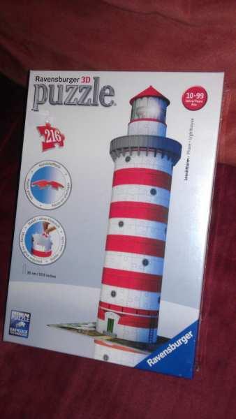 PUZZLE 3D - LATARNIA MORSKA - WYSYŁKA GRATIS !