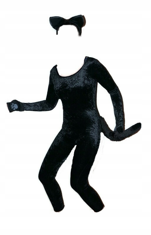 Kostium Kot Pantera czarny kot S