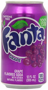 Fanta Winogronowa 355ml x12 sztuk