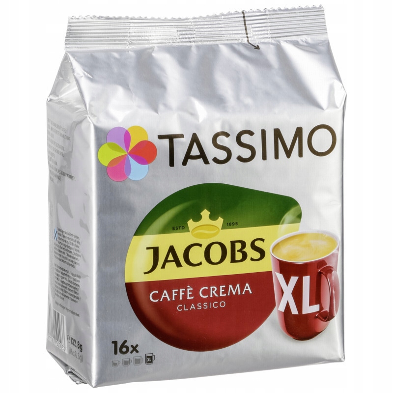 Tassimo Jacobs 16x8,30g Cafe Crema Classico XL