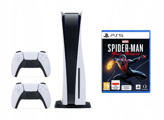 SONY PlayStation 5 GOD OF WAR+ 2x PAD + Spider-Man