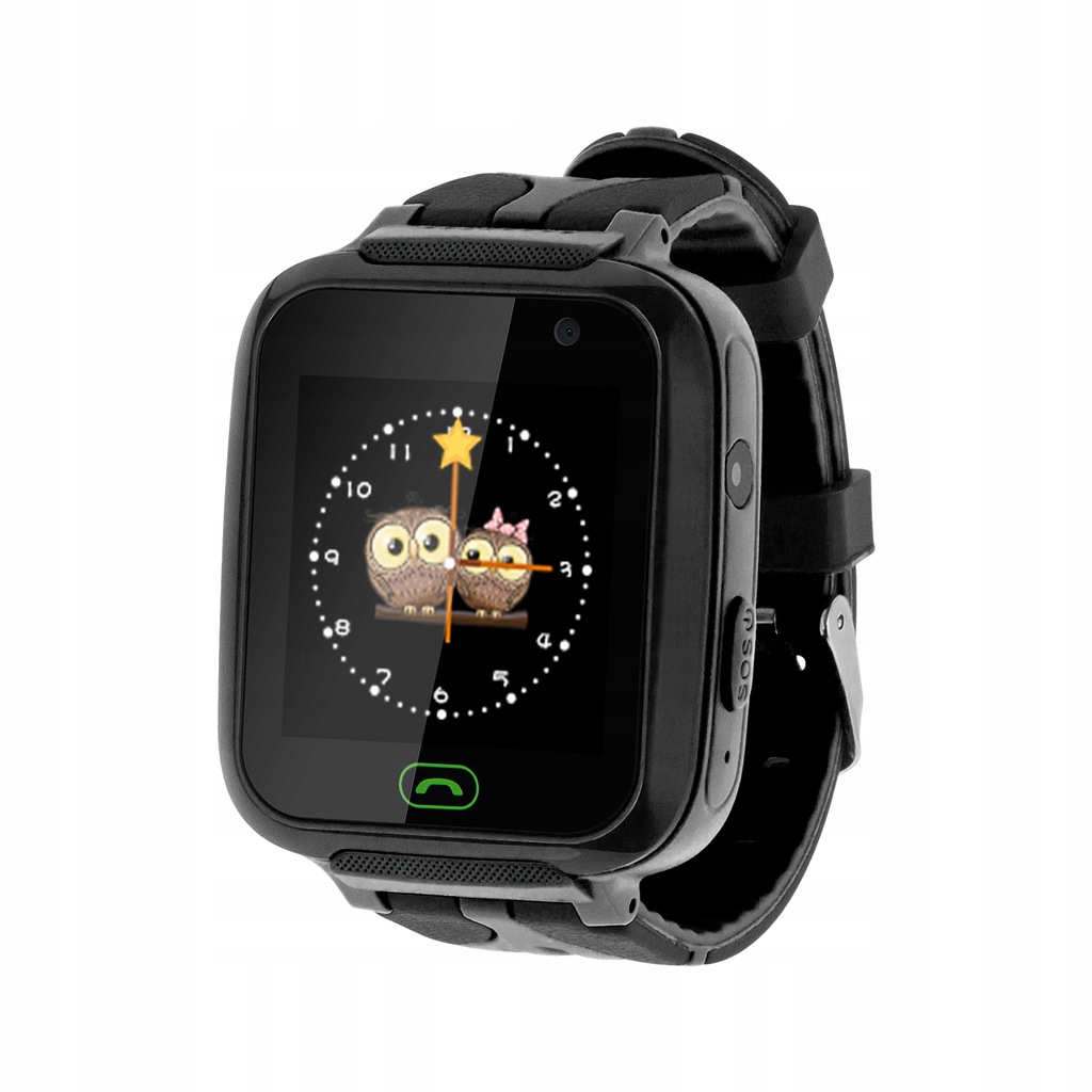Zegarek dla dzieci Smartwatch SmartKid czarny GPS