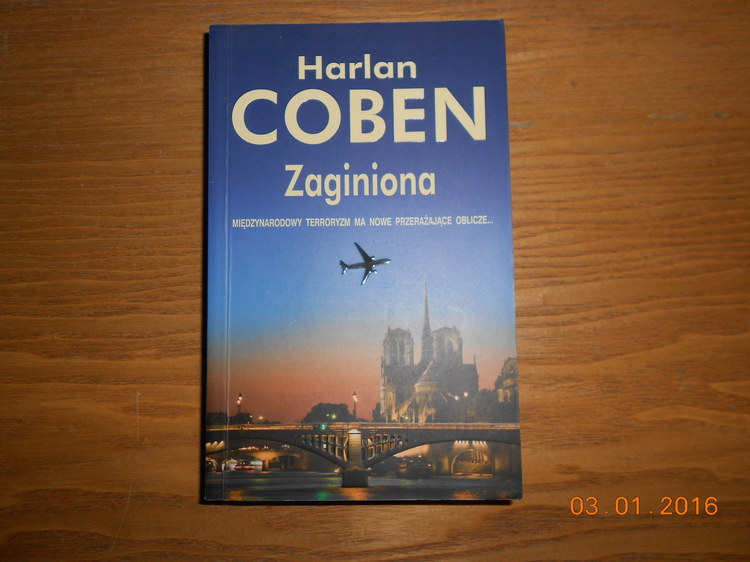 Kryminał  HARLAN COBEN "ZAGINIONA" --- nówka !