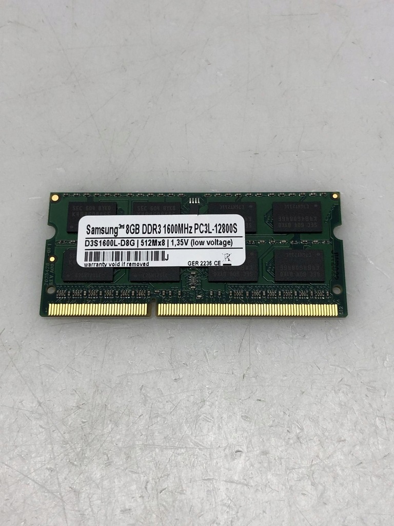 Pamięć RAM Samsung 3rd 8GB DDR3 1600MHz PC3L