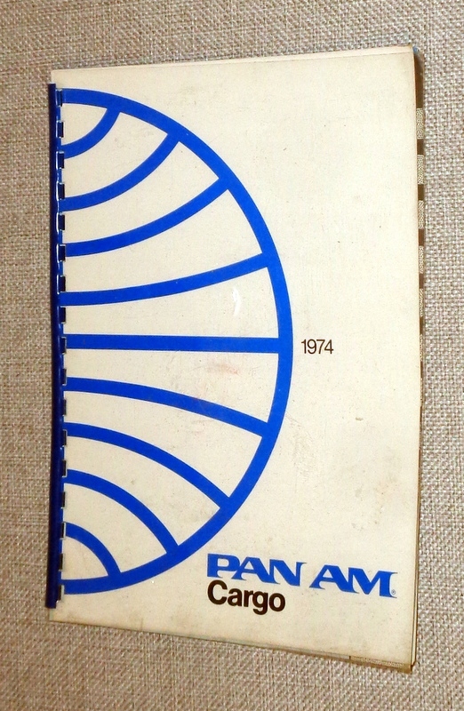 Linie Lotnicze PANAM - kalendarz Cargo z 1974r.