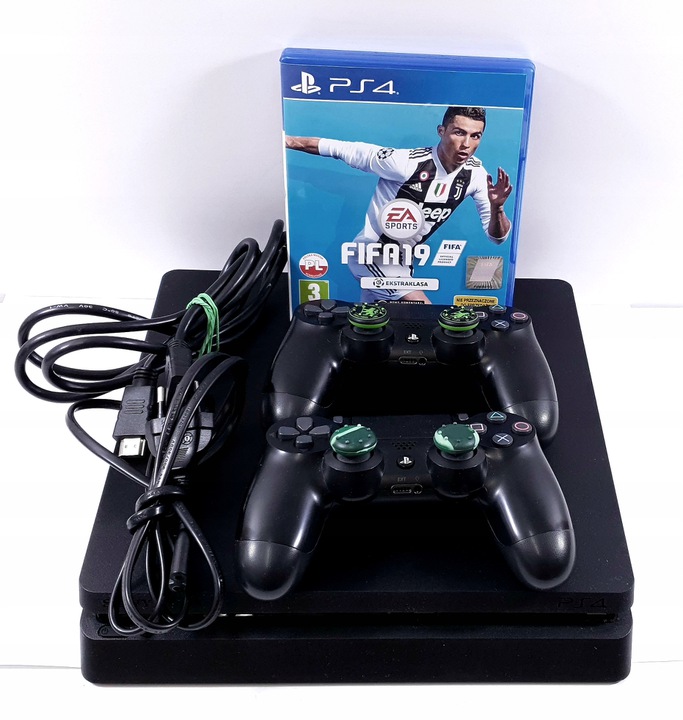 Konsola PS4 CUH-2216B 1T 2 Pady + FIFA 19