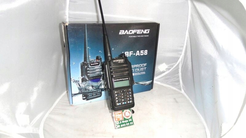 RADIOTELEFON BAOFENG BF-A58 KOMPLET