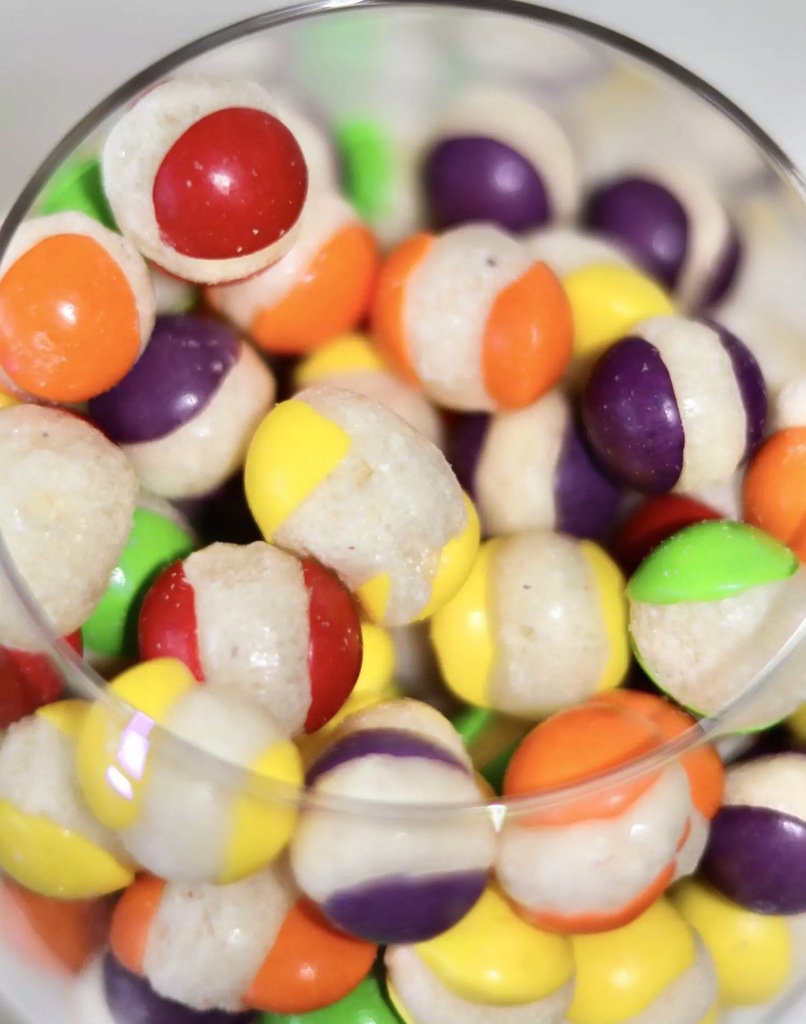 Liofilizowane Skittles (Tęczowe Chrupki)