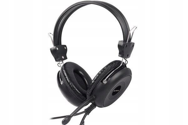 Słuchawki z mikrofonem A4 TECH Hs-30 kolor czarny