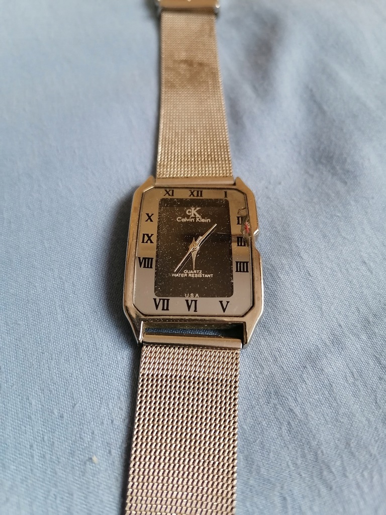 Calvin Klein- damski zegarek z paskiem mesh