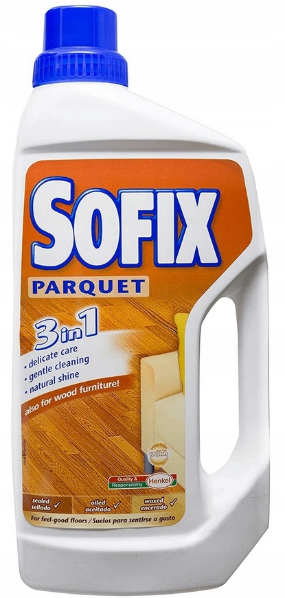 Sofix Parkiet 3w1 Płyn do PANELI i DREWNA!