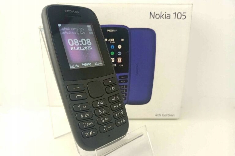 TELEFON NOKIA 105 DUAL SIM KOMPLET