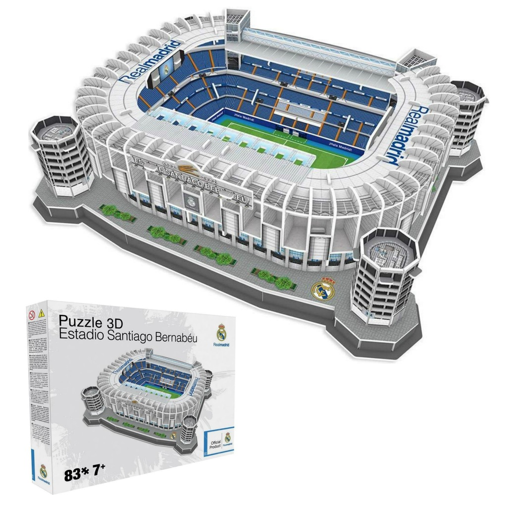 Мод стадион. 3 Д пазл Сантьяго Бернабеу. Реал Мадрид Сантьяго Бернабеу. Сантьяго Бернабеу стадион. Реал Мадрид 3д пазл стадион.
