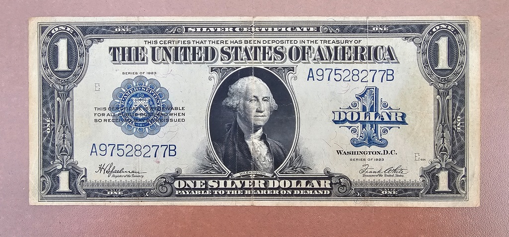 1 dolar 1923 Large Size Silver Certificate Polecam