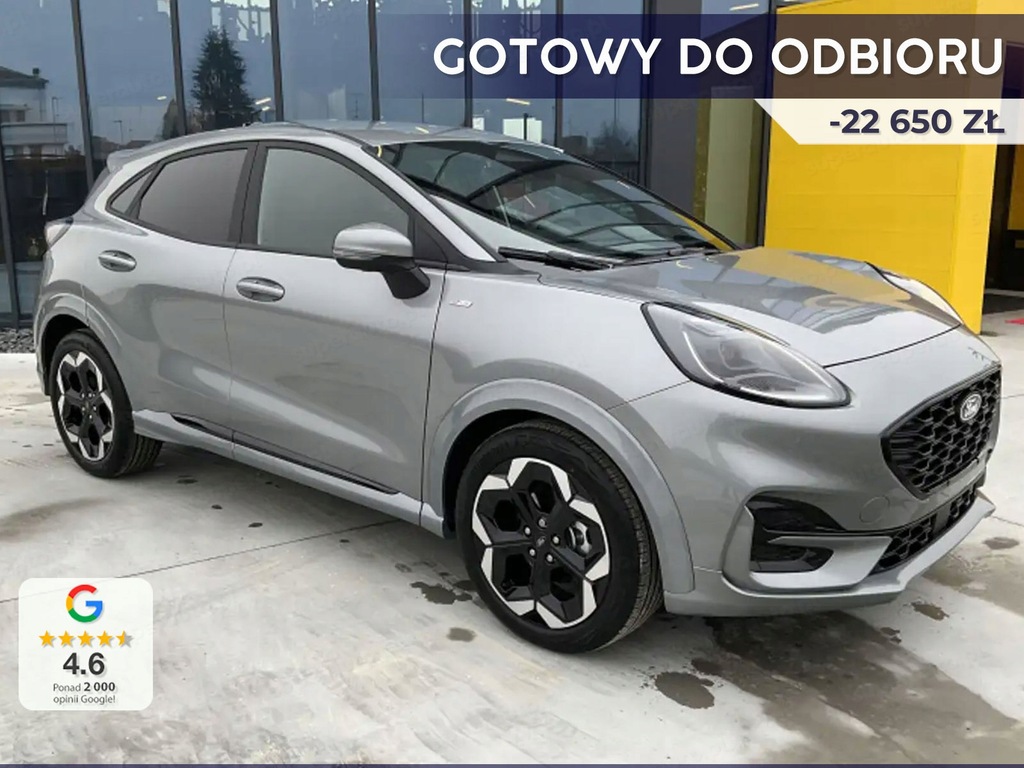 Od ręki - Ford Puma ST-Line X mHEV 1.0 EcoBoost 125KM / Pakiet Winter
