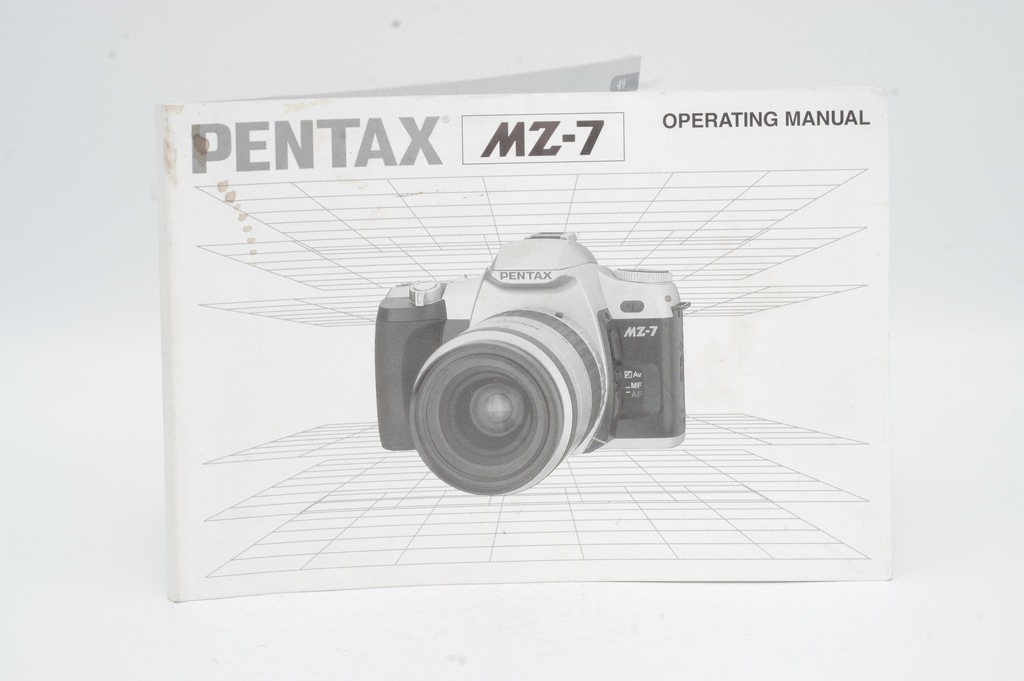 PENTAX MZ-7 -fabryczna instrukcja