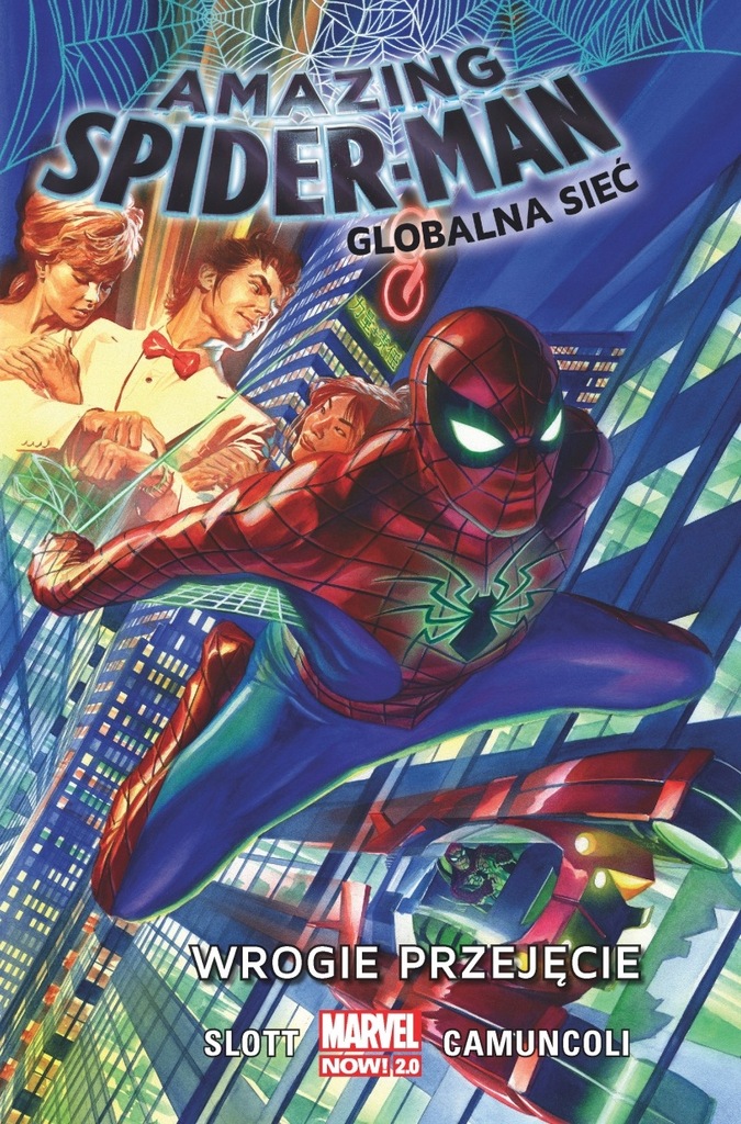 Amazing Spiderman Globalna Sieć Tom 1-5 zestaw NOW
