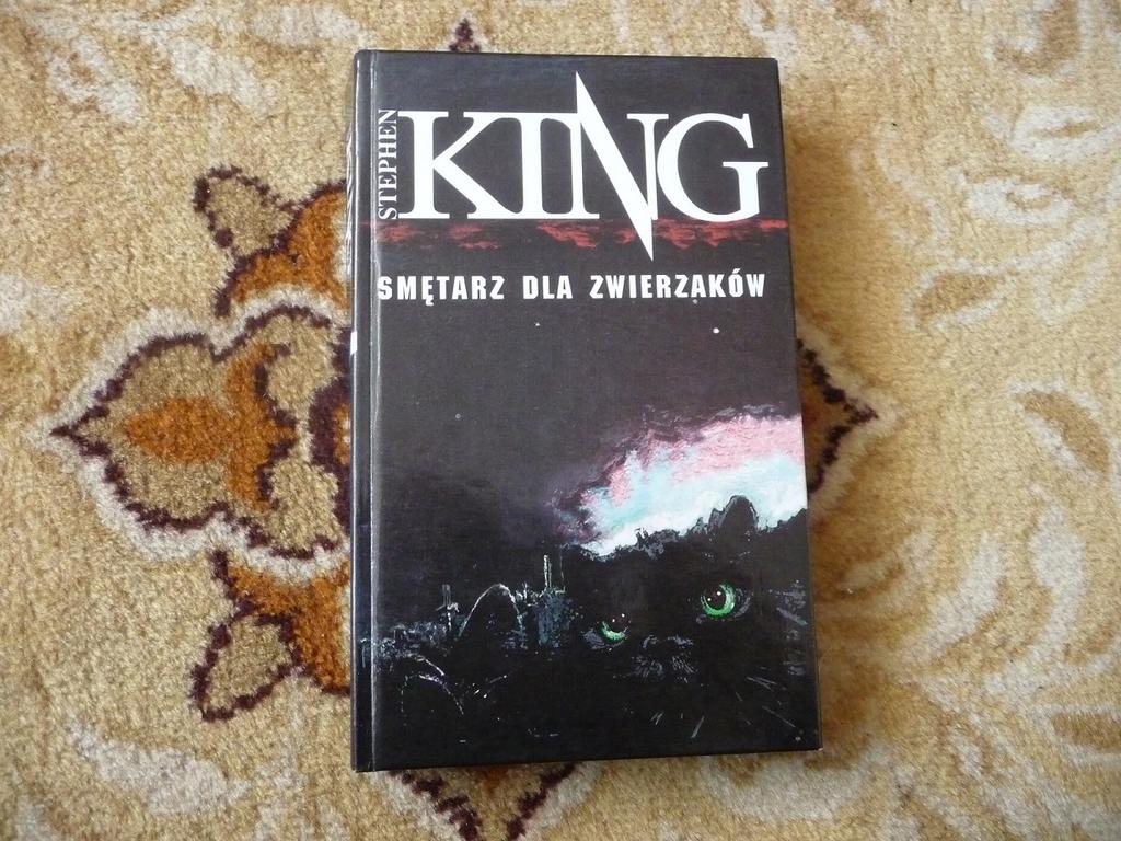Stephen King SMĘTARZ DLA ZWIERZAKÓW horror TWARDA