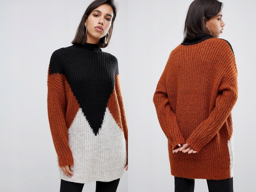 Y.A.S oversize dzianinowy sweter S