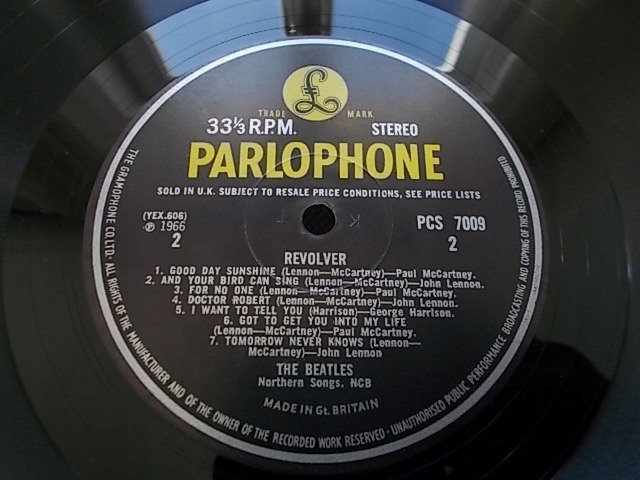 Купить Револьвер BEATLES - PARLOPHONE - Великобритания - 1966 - СТЕРЕО: отзывы, фото, характеристики в интерне-магазине Aredi.ru