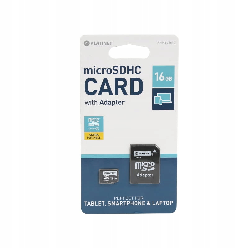 Karta pamięci Platinet micro 16gb + adapter wyprzedaż