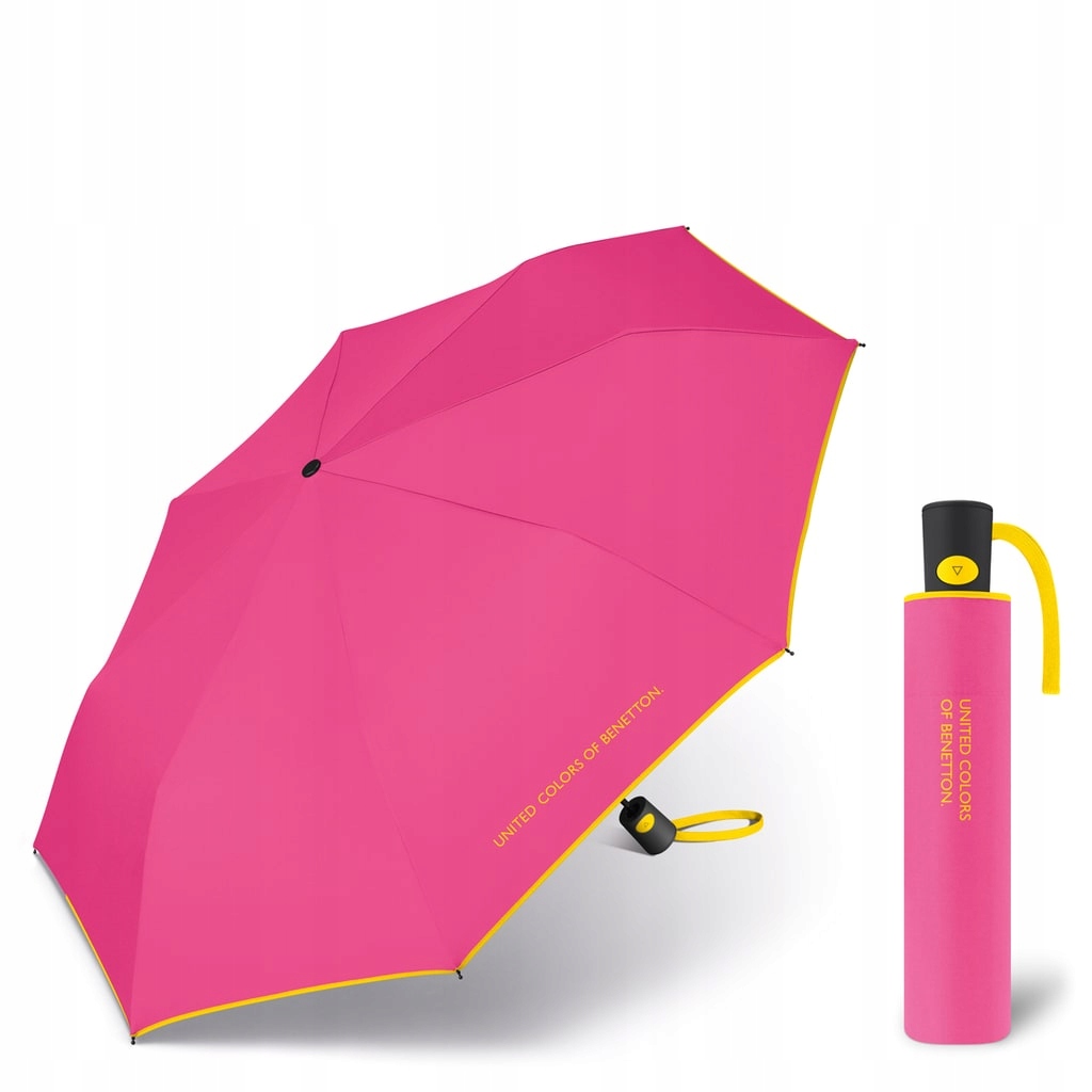 Parasolka BENETTON Mini AC pink wiatroodporna