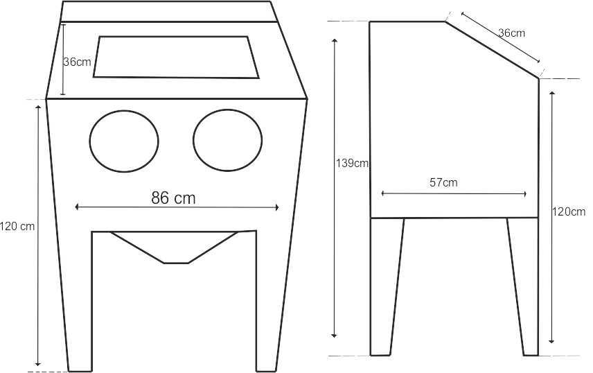пескоструйная камера чертежи. камера для пескоструйной обработки своими руками чертежи. пескоструйная камера схема чертеж. камера пескоструй чертеж. пескоструйная камера 350л.