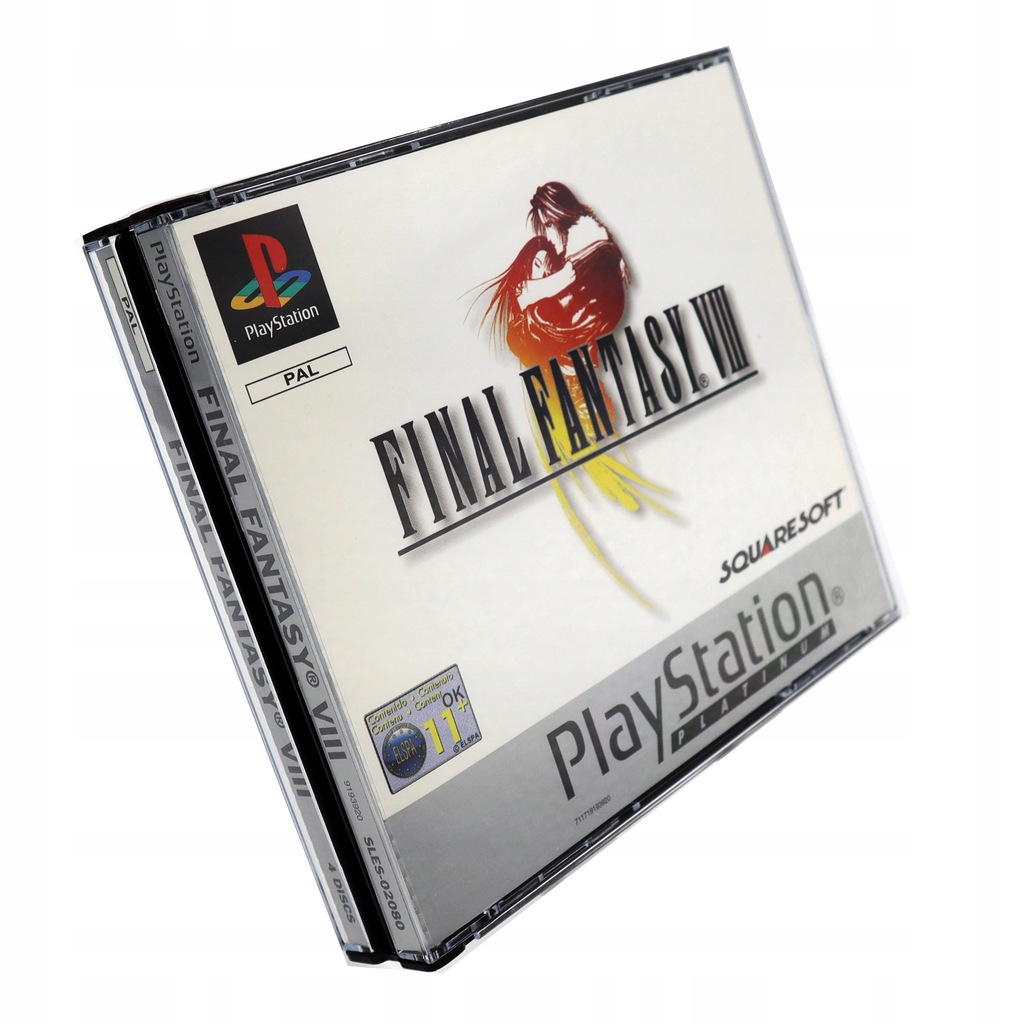 Final Fantasy VIII ( FF8 Platinum ) - PlayStation PSX PS1