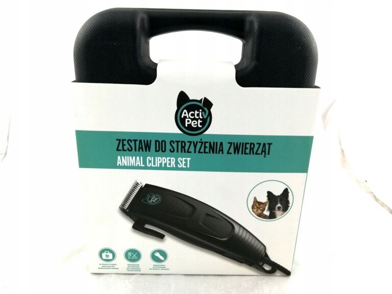 ZESTAW DO STRZYŻENIA ZWIERZĄT ACTIV PET PT-0336