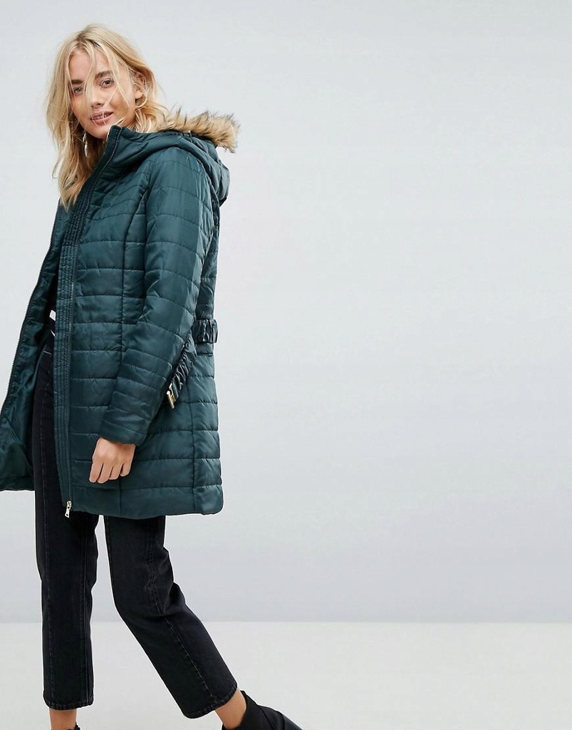 VERO MODA__XDI PUCHOWA KURTKA PARKA Z KAPTUREM__XS