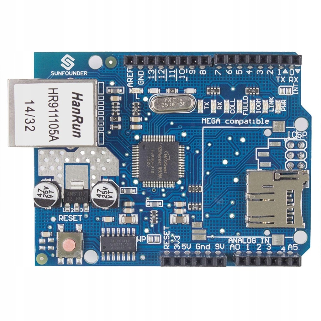 SUNFOUNDER SHIELD ETHERNET W5100