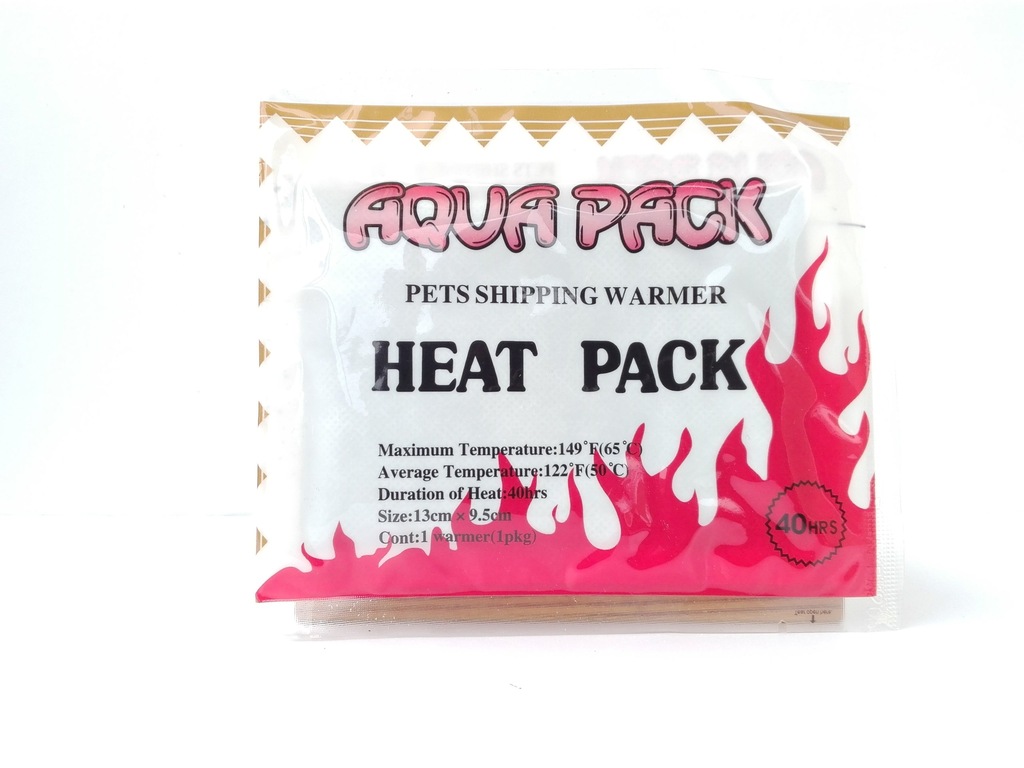 Ogrzewacz Heat Pack 40h wysyłka krewetek 20 szt.