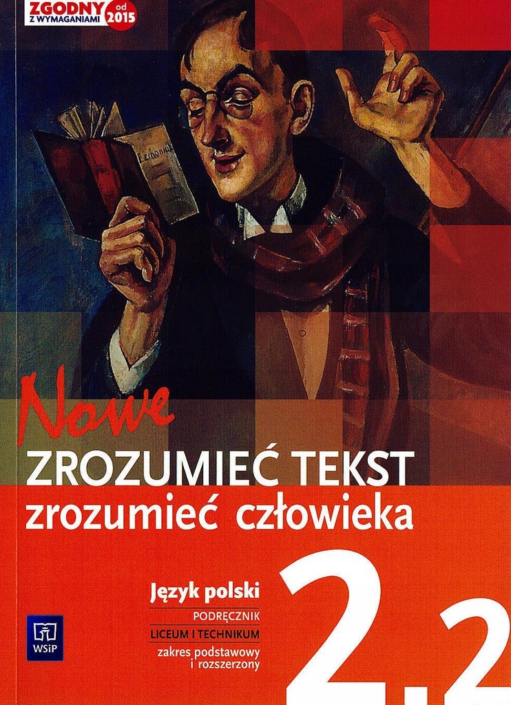 NOWE Zrozumieć tekst 2.2 j. polski podręcznik WSiP