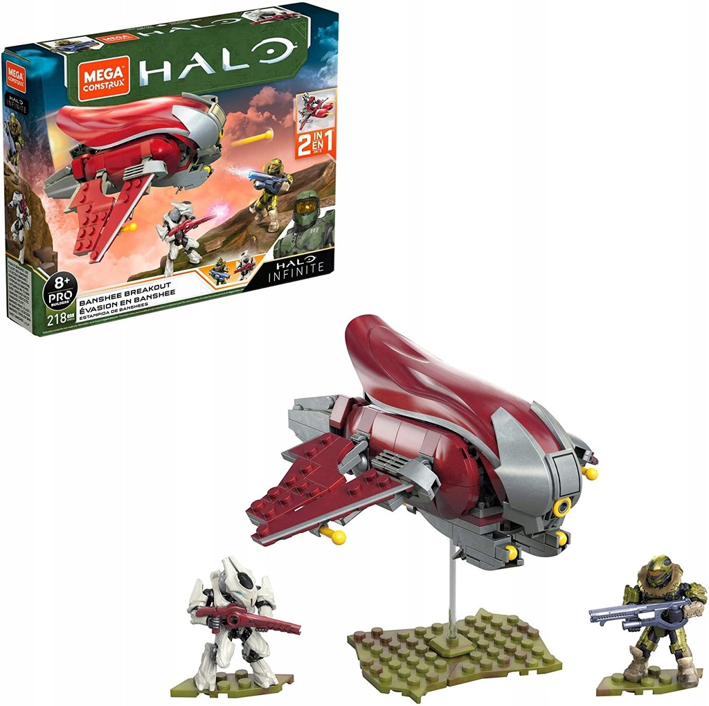 Mega Construx GNB24 Halo Infinite Banished Banshee