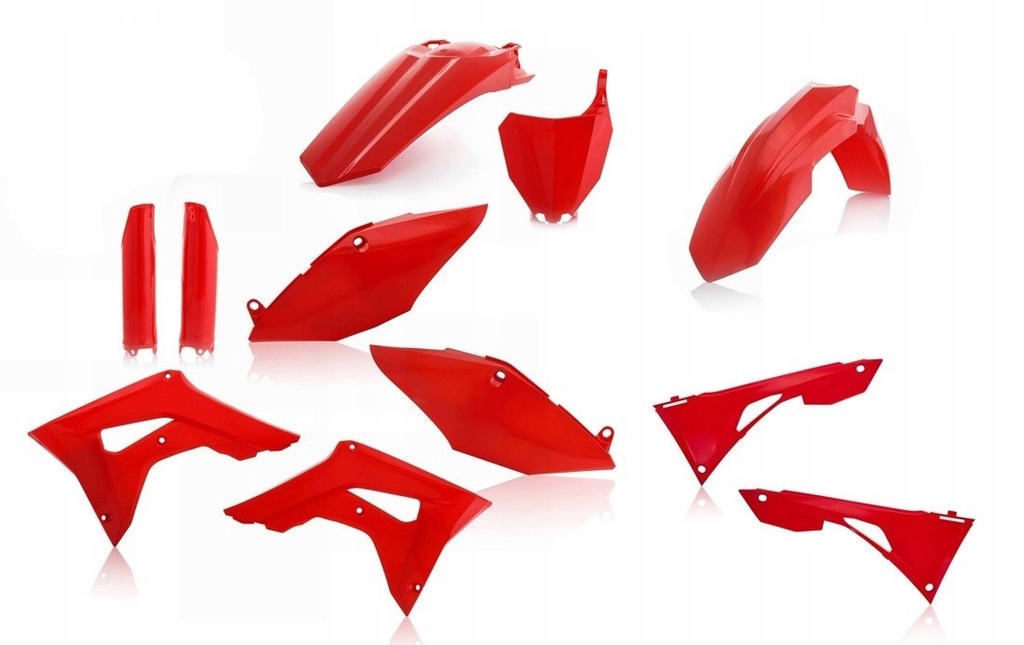 Acerbis Honda pełny zestaw plastików BIG CRF 450 2017> czerwony Full kit