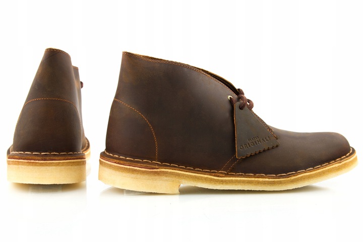 K4680 CLARKS DESERT BOOT SKÓRZANE BUTY DAMSKIE 40