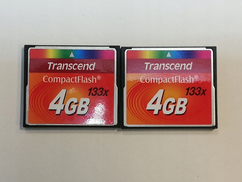 Karta CF Compact Flash Transcend 4 GB 133x