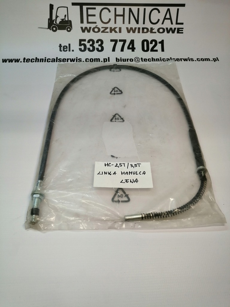 Linka hamulca ręcznego lewa HC Hangcha 2,5T-3,5T