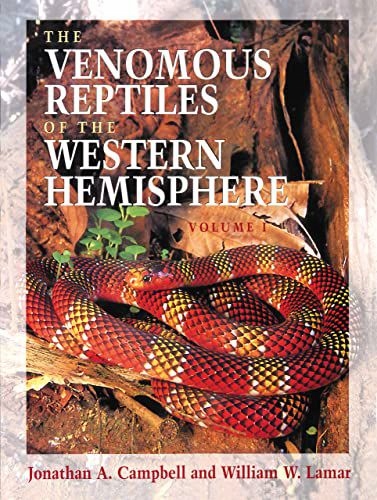 VENOMOUS REPTILES OF THE WESTERN HEMISPH - Jonathan A Campbell [KSIĄŻKA]