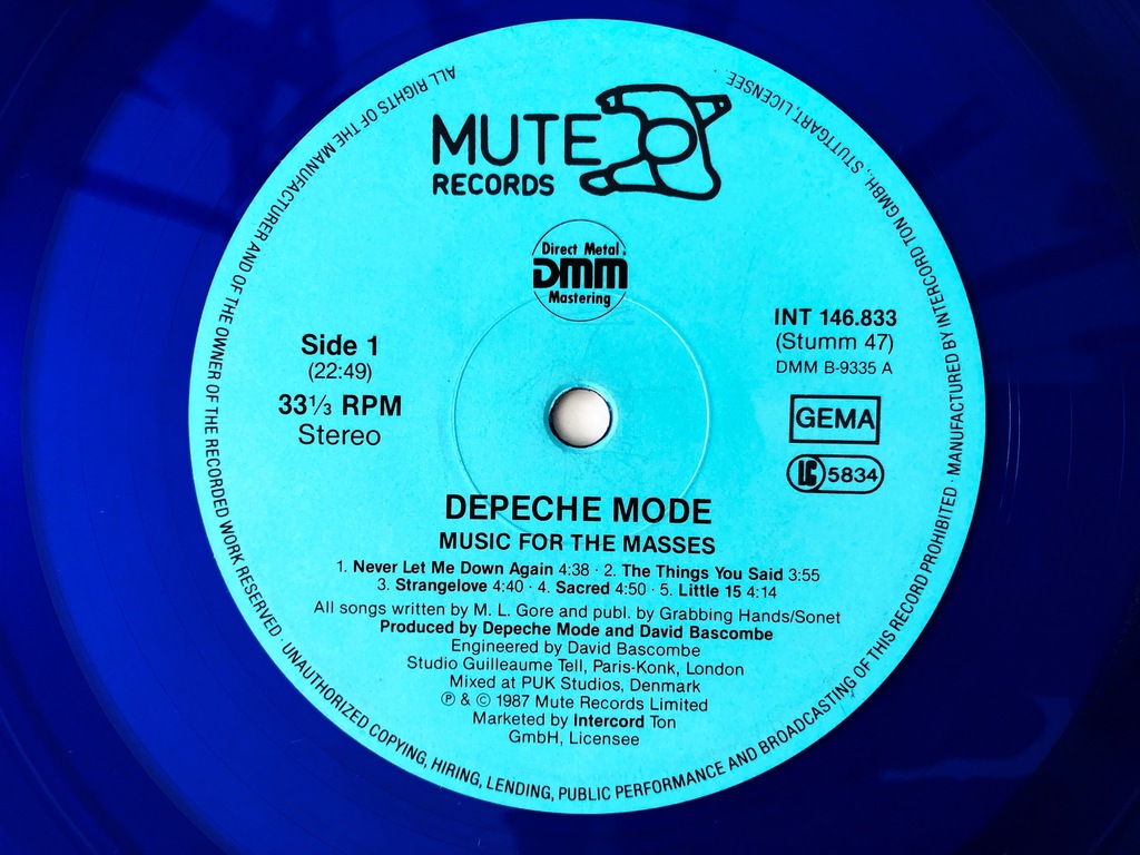 Купить Depeche Mode - Музыка для масс / LP 1987: отзывы, фото, характеристики в интерне-магазине Aredi.ru