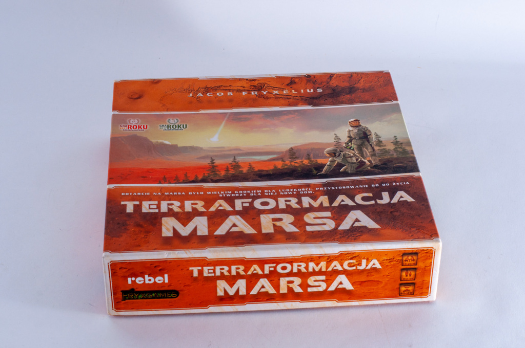 TERRAFORMACJA MARSA GRA PLANSZOWA ROKU REBEL