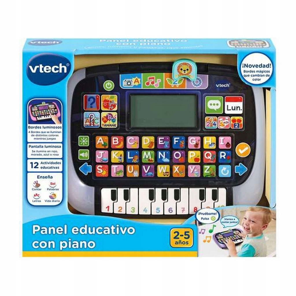 Tablet Interaktywny Dziecięcy język hiszpański Vtech Pianino