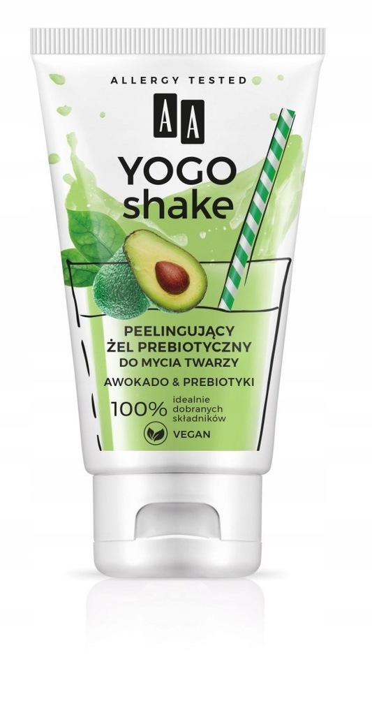 AA Yogo Shake Peelingujący Żel prebiotyczny do