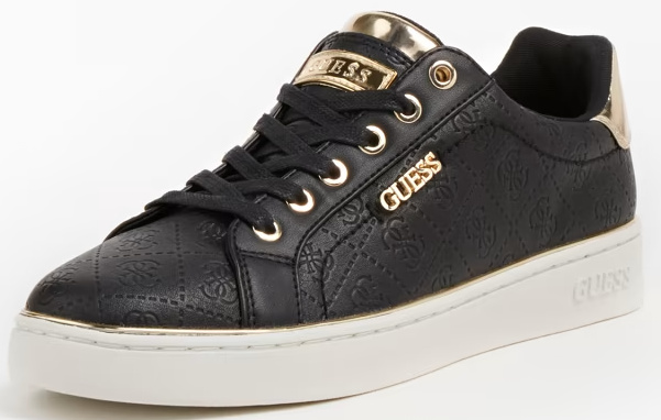 GUESS BECKIE Sneakersy Damskie Czarne 40 EU