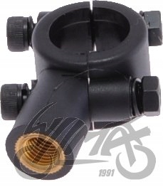 OBEJMA KIEROWNICY NA LUSTERKO M10 Y CZARNE