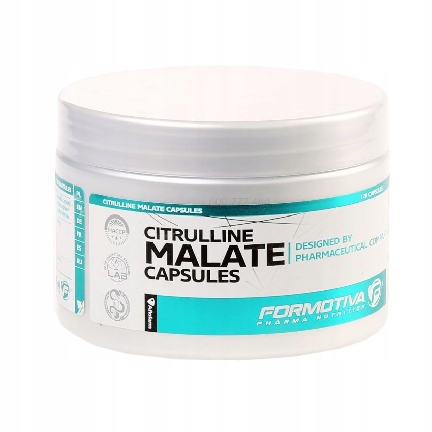 Citrulline Malate 120 Cap Formotiva CYTRULINA