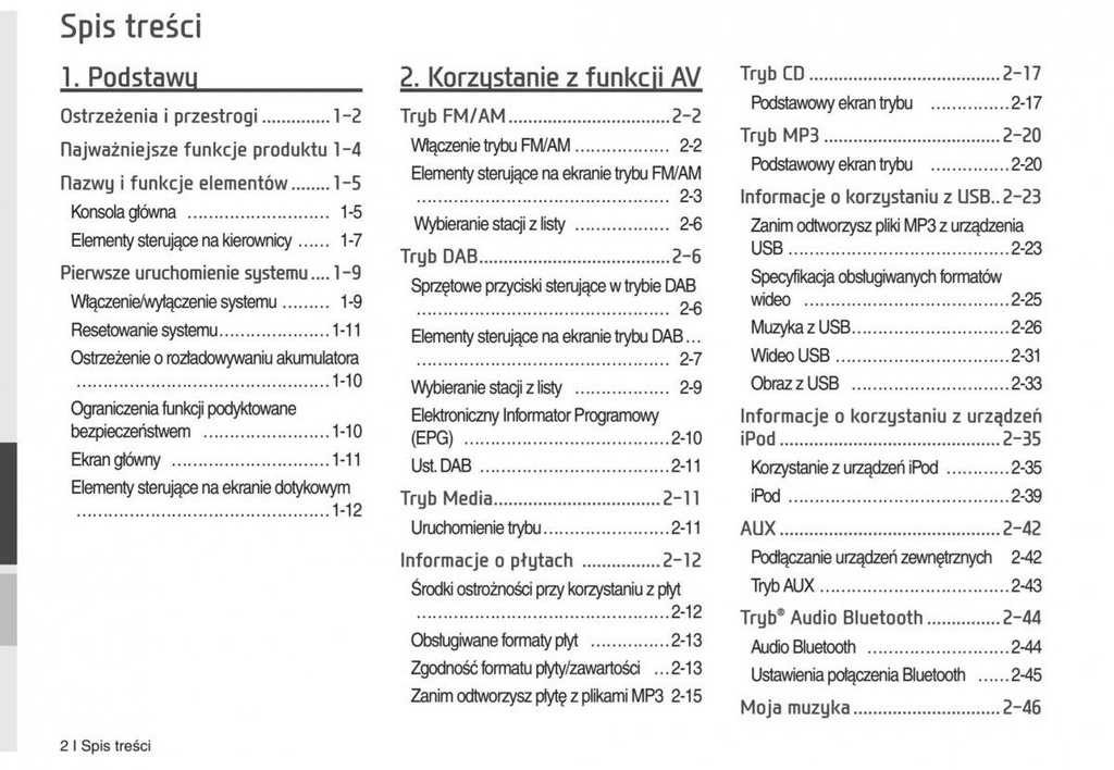 Hyundai i40 Nawigacja + Radio Instrukcja Obsługi