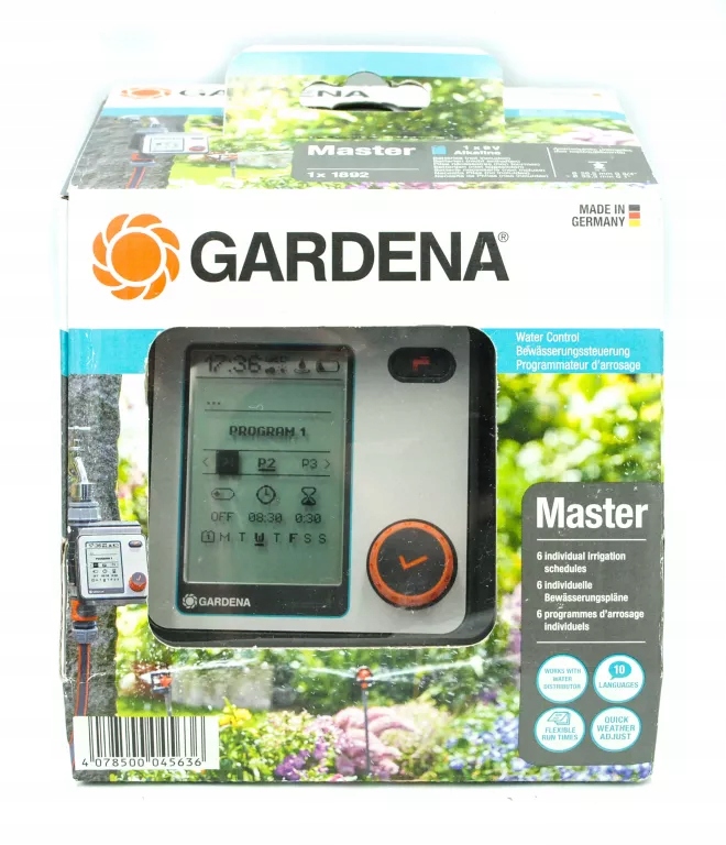 GARDENA STEROWNIK NAWADNIANIA MASTER 189220 12310505214 oficjalne